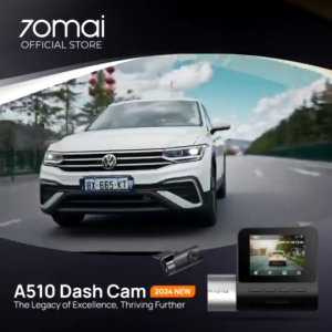 🔥9.9 MEGA SALE🔥 70mai A510 2K Dash Cam Front & Rear Dual Camera WiFi GPS Night Vision Parking Monitor App Control Car DVR 5 Year Warranty