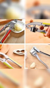 Innohut Garlic Squeezer Nutcracker Ginger Onion Presser Kitchen Tool Alat Dapur Pemerah Penekan Bawang 捣蒜器 压蒜器