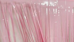 (Gifts Home) Tirai Foil Macaron Ukuran 2m x 1m Curtain Backdrop/Tirai Rumbai Pesta/Tirai Ulang Tahun