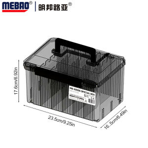 Multi-grid bait storage box plastic box with compartments bait box fishing bait box put fake bait
