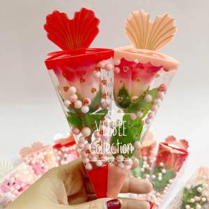 Bunga kuncup kerucut/ bunga valentine/ sovenir/ sovenir bunga/ valentine/kado/ bunga kuncup/ bunga