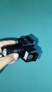 Senter Kepala Zoom Sensor Gerak 50W F-T51 | Headlamp Led Laser Jarak Jauh Cahaya Putih Super Baterai LithiuM 3000mAh Tahan Hingga 15Jam Waterproof