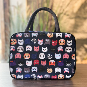 New Arrival Handbag Lunch Box Bag Large Capacity Waterproof Oxford Cloth Lunch Bag Insulation Primary School Students with Rice Picnic Bag Bags