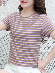 HUAXUNRAN | Loose Slim Fit Belly Covering Summer T-Shirt