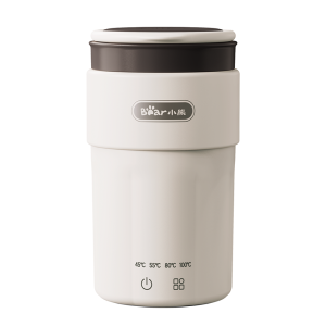 [China Plug Adapter Needed] Bear | Portable Travel Water Heater Mini Insulated Electric Kettle
