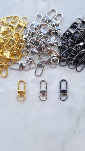GANTUNGAN KUNCI BERBENTUK U / KAITAN HOOK LOBSTER CLASP ISI 5 PCS