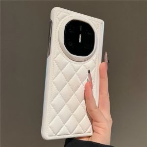 Luxury Diamond Pattern Leather Huawei MateX6 Collectors Edition Foldable Screen Phone Case Full Protection Magnetic Axis Female Model