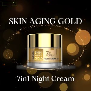 🔥 LUR SKIN 7 IN 1 GOLD NIGHT CREAM 10g - คลินิก เซเว่นผิวชั่วข้ามคืน กู้หน้า 7 ประการ โกลด์ ซึ่งดูแลผิว สุขภาพดี ดูให้เชื่อมผัก คลินิก"?