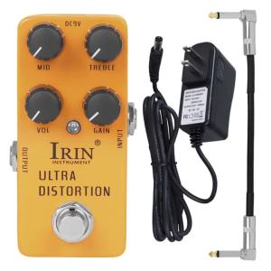 IRIN | IRIN RS-17 Ultra Distortion Effect Pedal True Bypass Mini Guitar Single Effect Pedal Electric Guitar Accessories & Parts
