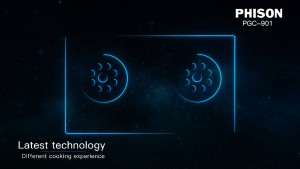 Phison Stainless Steel Hob With Timer 13.0kW PGC901 PGC-901