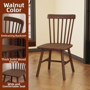 MU FENG ZHI NAN | Luxurious Windsor Chair Durable Sturdy Design