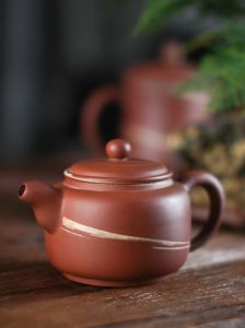RongChang Clay Tea Pot Handmade Ancient Simulation Original Mine Four Great Ceramics Kung Fu Tea Set Non-Zisha Pot