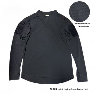 เสื้อยืดคอวีแขนยาวระบายอากาศแห้งเร็วสำหรับกลางแจ้งสำหรับผู้ชายและผู้หญิงที่สวมใส่ได้ทุกฤดูกาล ผ้าไนลอน 321