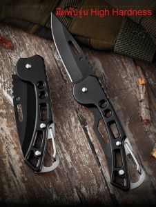 🔪【ส่งจากไทย】✅ถูกสุด มีดพับรุ่นHigh Hardness พร้อมห่วงตะขอ สารพัดประโยชน์ (High Hardness Knife) K11