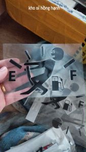 Decal dán xe Tem dán bình xăng tem dán xe stick dán xe stick dán ô tô xe máy