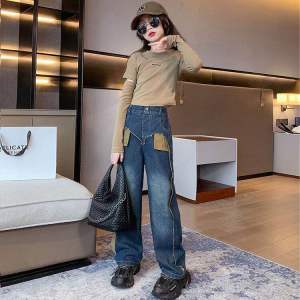 Setelan anak perempuan BL2887 / BR2888 dance jeans import