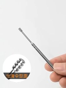 DuduMart 6pcs Set Stainless Steel Spiral Ear Pick Spoon Tool Ear Wax Remover Cleaner Kit