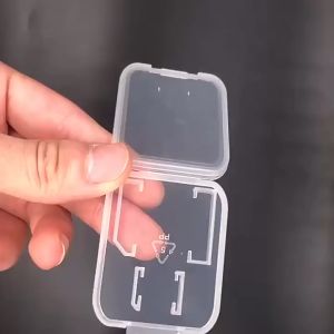 Kotak Plastik Penyimpan Micro SD SDHC