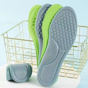 Elle Cotton Insoles for Shoes Deodorization Sweat Absorption Insert Sport Shoes Running Pads