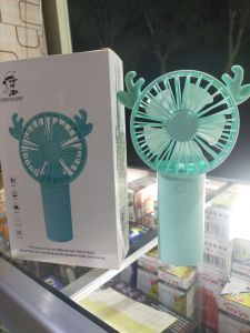 KIPAS ANGIN TANGAN KIPAS + LAMPU KIPAS ANGIN MINI