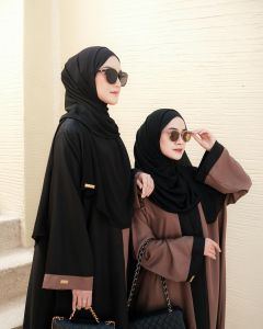 MARYAM ABAYA// ABAYA BASIC//GAMIS ABAYA//ABAYA TUREQIE//ABAYA JATBLACK