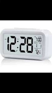 New Alarm Backlight Snooze Calendar Clock Screen Desktop Table Clocks for Home Office LED Digital Alarm Clock Electronic Digital