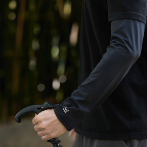 Miiow | Mens Outdoor Cycling Ice Sleeve Lightweight Breathable Sun Protection UV Protection Full Arm Ice Silk Sleeve Cover Catman