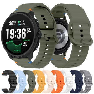 สายรัดข้อมือแบบสปอร์ตขนาด 20 22 มม. สำหรับนาฬิกา COROS Pace 3 2 Wave สายสำหรับนาฬิกา COROS APEX 4 42 มม. Apex 2 Pro 46 มม. 42 มม. สายซิลิโคนสำหรับสมาร์ทวอทช์