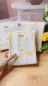 ⭐ Combo 4 gói bông tẩy trang COTTON PADS 3 lớp 222 miếng/gói - 100% cotton không xơ bông thấm hút dung dịch dễ dàng thân thiện với làn da - monster BEAUTY