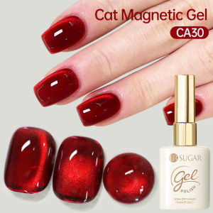 UR SUGAR 15ml Red Pink Cat Magnetic Gel Nail Polish Semi Permanent Soak Off UV LED Painting Vanrish For Manicure DIY Design