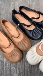 Sepatu Jelly Wanita Terbaru/ Sepatu Flat & Ballerina Karet Cewek Kekinian/ Alina 814-S1 Jelly Import