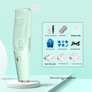 MONLEYTA | Ultra Quiet Automatic Baby Hair Clipper Professional Newborn Children Electric Trimmer Hair Cutting Device Baby Grooming Kit