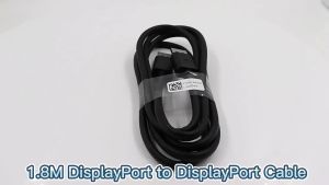 DisplayPort Cable Wire Wiring Adapter Converter Cord 1.8m Display Port DP To DP 1.8 Meters For PC Desktop Laptop Computer Projector