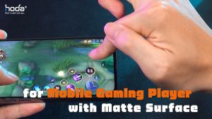 iPhone 16 / 15 [ Pro Max / Pro / Plus ] Hoda Tempered Glass Screen Protector  ( Dust Free Helper Included ) Anti-Glare - Matte