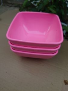 termurah!!! mangkok melamin tebal /12pcs mangkok kotak melamin/mangkok serbaguna/mangkok bakso kotak