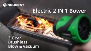Yofidra | NEWBENY 650M/S 2IN1 Brushless Electric Turbo Blower 3000W Jet Fan Violent Car Dryer Snow Dust Blowing Tool For Makita Battery