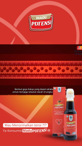 MADU PDTENSI - MADU MURNI SOLUSI ALAMI UNTUK JANTUNG SEHAT ANDA - MADU HERBAL UNTUK MERINGANKAN GEJALA TEKANAN DARAH TINGGI RINGAN - PDTENSI HONEY