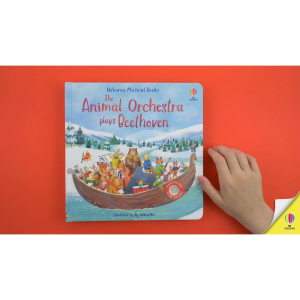 [SG Stock] The Animal Orchestra Plays Beethoven. Usborne Musical Books.
