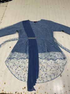 Atasan Kebaya tradisional wisuda Selendang dengan Bahan Tille Dilapisi Furing Hyget