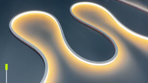 LED Neon Strip Lights Waterproof sun protection Flexible and Bendable COB tape lights Living Room Line Decoration Neon Light