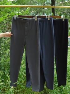 Large Size Mens Autumn Pants Thermal Cotton Woolen Underwear High Waist Loose Deep Crotch Comfortable Warmth Liner Trousers