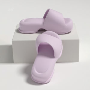 MONLEYTA | Thick Bottom EVA Slip-On Slippers Womens Indoor Home Anti-Slip Deodorant Silent Summer Flats Flat Heel Casual Slipper