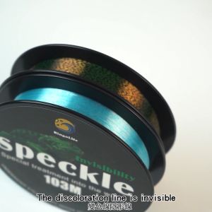 Senar Pancing Speckle 100m Kuat Bunglon Anti Keriting Mudah Tenggelam Nylon Monofilament Invisible Fishing Line