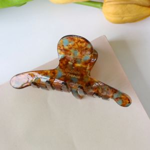 Large Size Shark Hair Clip Womens New 2024 Stylish Sensation Acetate Hair Grips Girlfriend Brand Korean Style Fresh Outburst