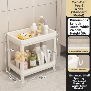 Multi-layer Plastic Storage Shelf