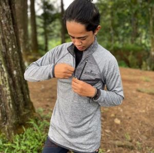 jaket sweter modlayer baratech pakaian mendaki hiking traveling outdoor sport