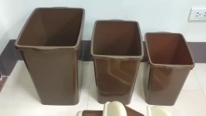 GD PLASTIC TRASH CAN W/ SWING AVAILABLE IN 10L & 16L & 25L / TRASH BIN / GARBAGE BIN / GARBAGE CAN / BASURAHAN