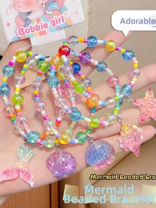 Handmade Beaded Bracelet With Ocean Charms And Shells
