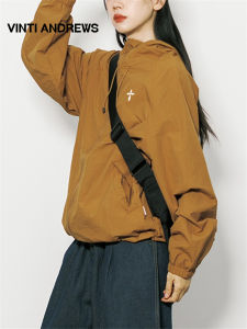 Hooded Loose Windproof Jacket Workwear