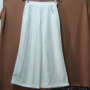 kulot  scuba cubit / celana kulot cubit jumbo / kulot scuba list tengah